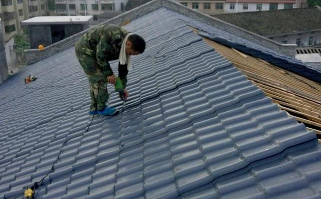 安裝合成樹脂瓦 安裝合成樹脂瓦