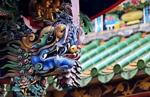 潮州嵌瓷，屋頂生花