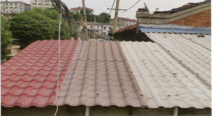 劣質合成樹脂瓦在近年來的現狀