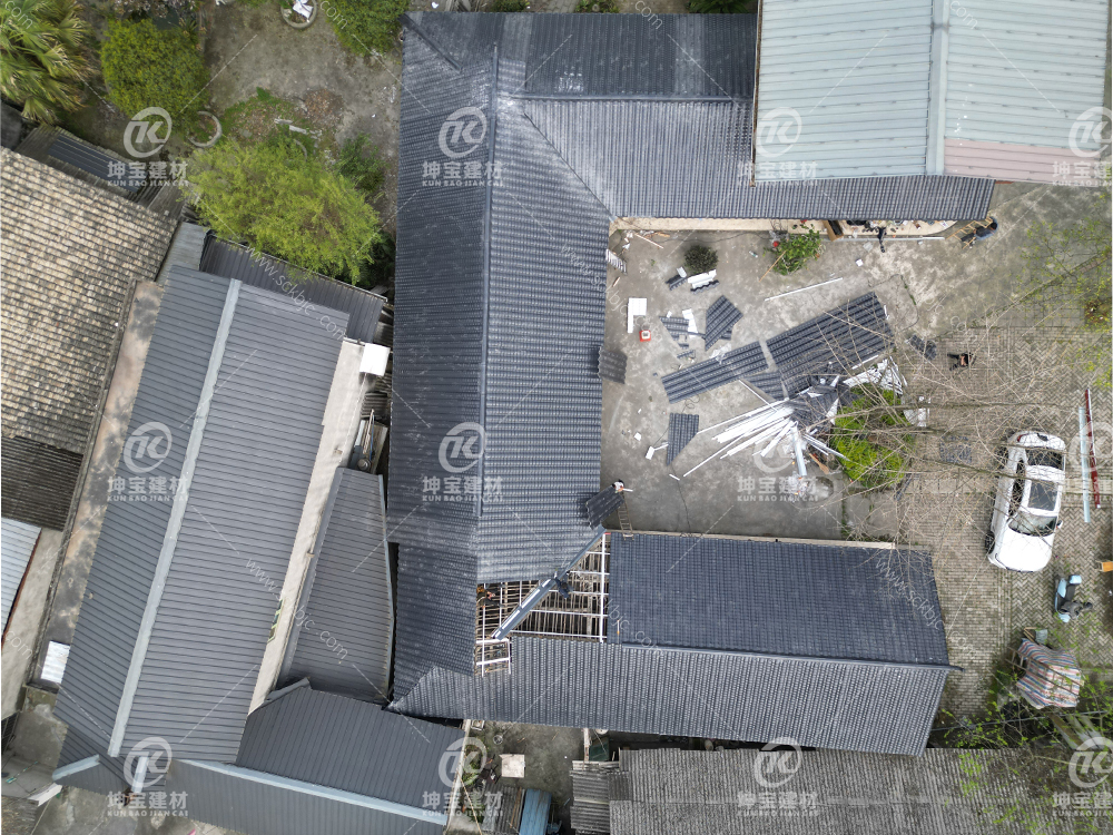 100-200平方房子鋪多少合成樹脂瓦？總費用多少錢？